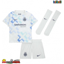 Camisa de Futebol Inter Milan Lautaro Martinez #10 Equipamento Secundário Infantil 2025-26 Manga Curta (+ Calças curtas)